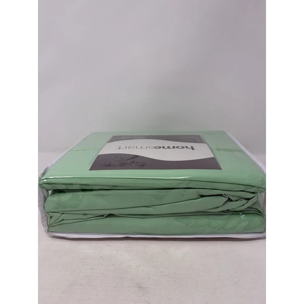 Shop LC Homesmart Mint Green Microfiber 4 Piece King Size Bedding Sheet Set